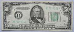 $ 50 1934 A NY Fed FRN