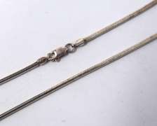 Vintage Sterling Silver Chain Necklace