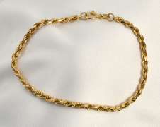 Popular Diamond Cut Rope Bracelet