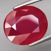 Sumptuous 9.50ct top blood red Ruby
