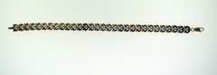 Bolivian Sterling Silver Leaf Link Bracelet