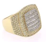 Attractive +3ctw Diamond Ring