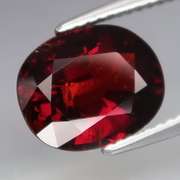Mesmerizing 4.29ct blackish red Garnet