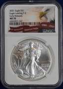 2021 American Silver Eagle NGC MS70 Early Releases Type 2.