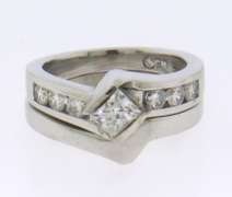 Designer Leo Diamond Ring Set