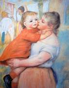 Pierre Auguste Renoir, Aline and Pierre