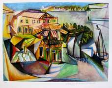 Pablo Picasso, Café At Royan