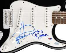 The Good, The Bad and The Queen Autographed Signed Guitar