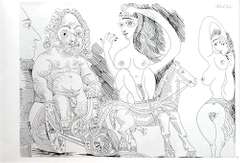 Pablo Picasso, Plate 47 from '347' series