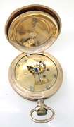 Rare Elgin 18-S pocket watch Circa 1900 17 jewels with 3 case covers made in the USA - Working!
