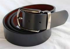 Fine Quality Reversable Leather Belt, Made In Italy
