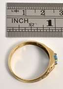 Fashionable Blue Topaz Ring