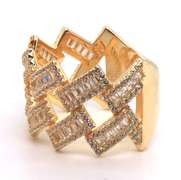 Cubic Zirconia Sterling Silver Ring