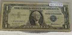 1957 Star Note $1 Sil Cert, circ.