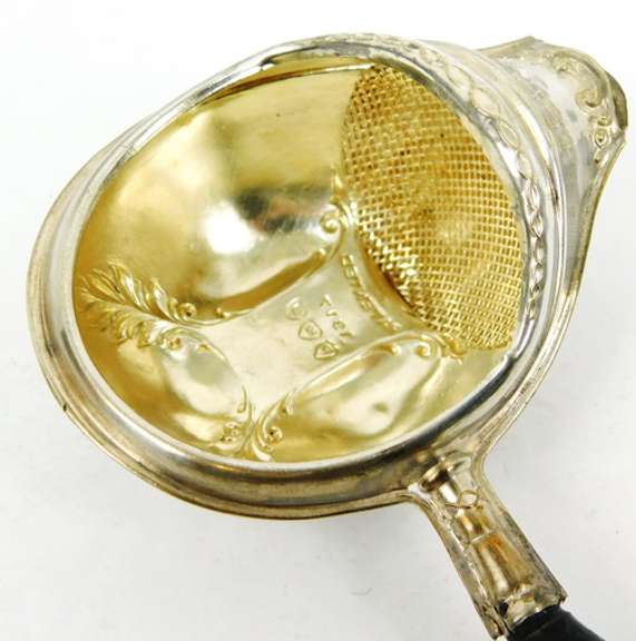 Antique 1917 English Tea Strainer Infuser