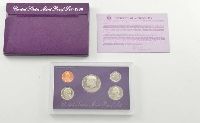 1990 United States Mint Proof Set