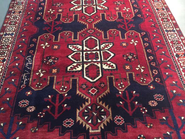 FINE PERSIAN BAKHTIARI RUG 7x10.1