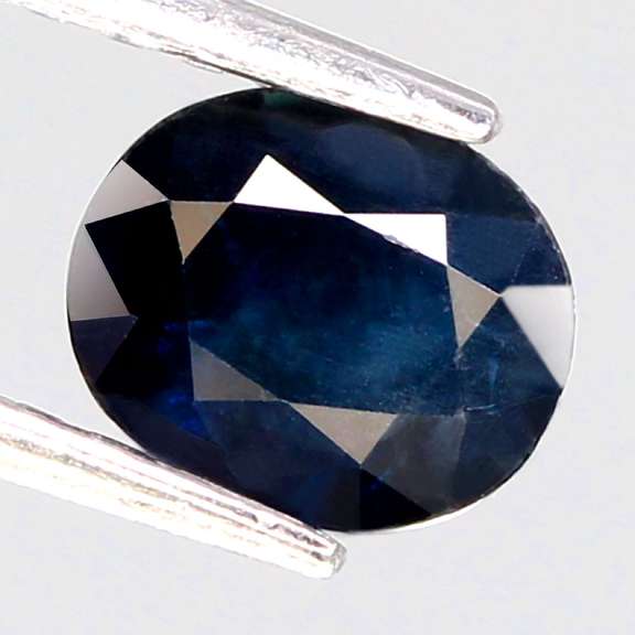 Heated only! Australian! 1.04ct midnight blue Sapphire