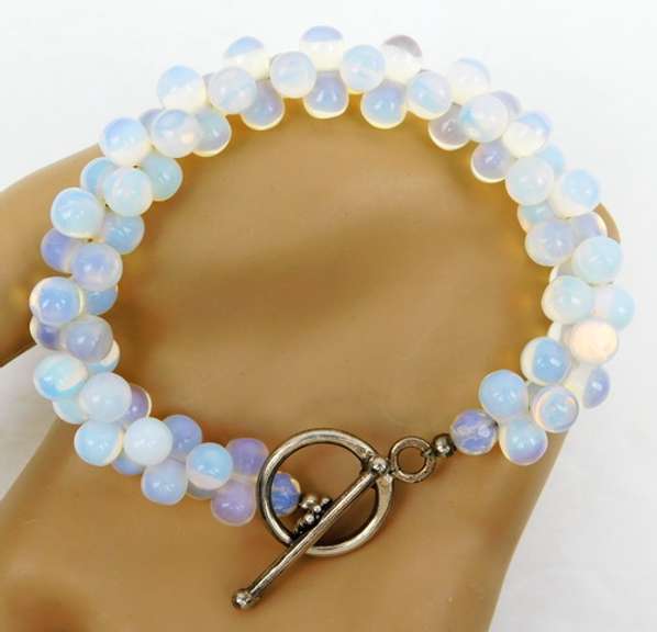 Illuminating Moonstone Bracelet & Earrings