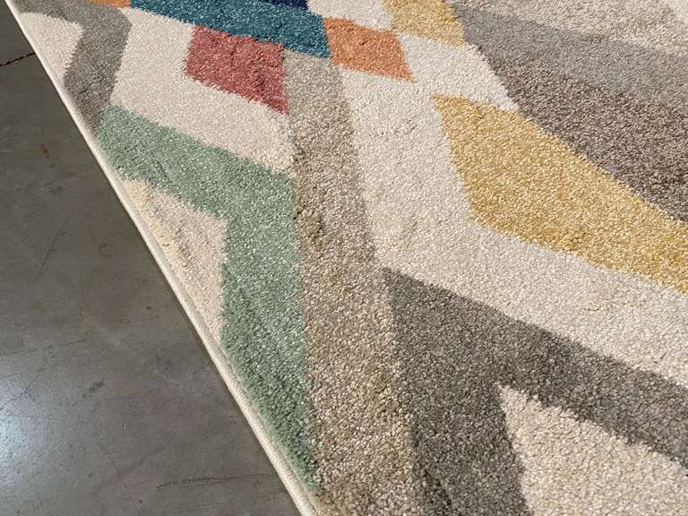 STUNNING ART DECO RUG 6x8