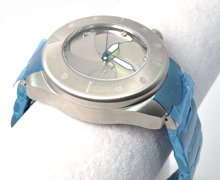 ANDROID stainless steel collectors watch steel blades