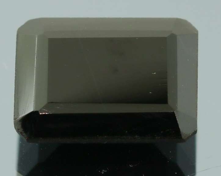Diamond black 9.25ct emerald cut Onyx