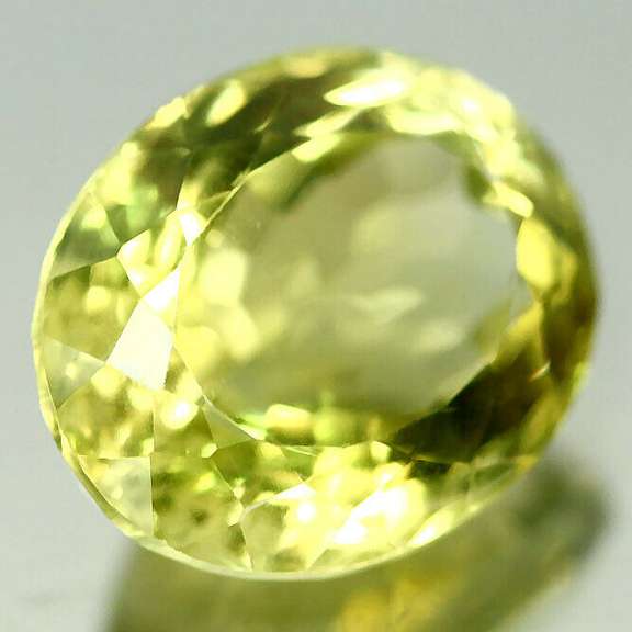 Large! 12.86ct oval cut Citrine center stone