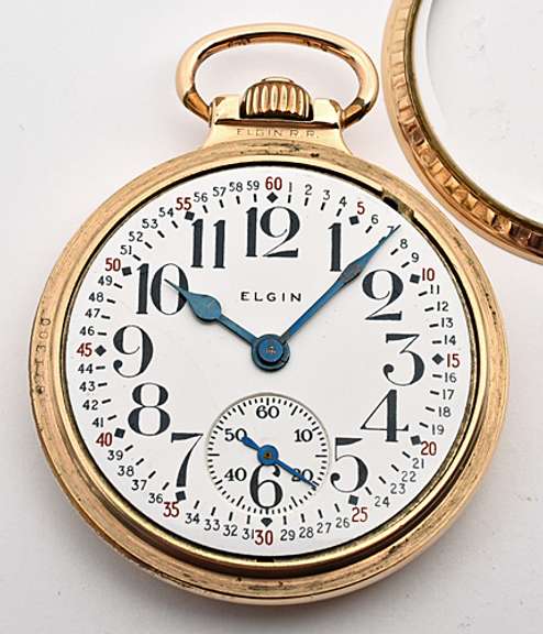 Beautiful Elgin Gold Filled Pocket Watch