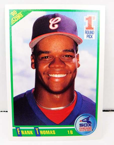 Frank Thomas 1990 Score Rookie Baseball Card