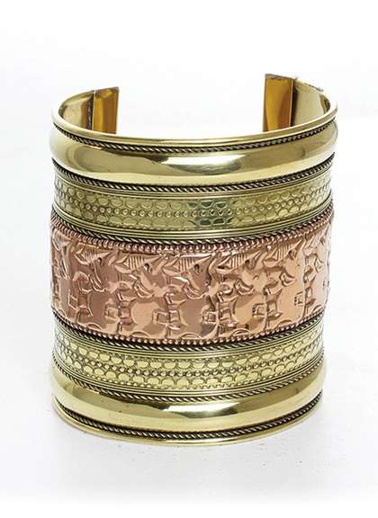 Amazing Ethnic Art Handcrafted Beautiful Cuff Bracelet