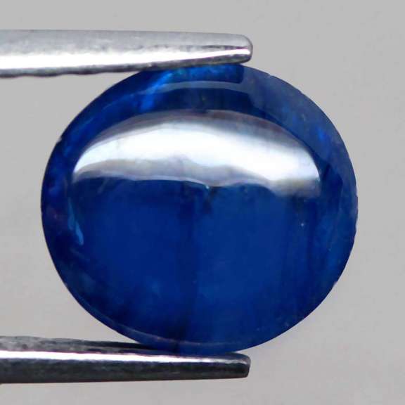 Eye catching 5.01ct cobalt blue Sapphire cabochon