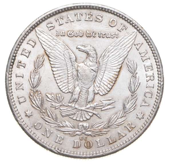 1891-CC Morgan Silver Dollar