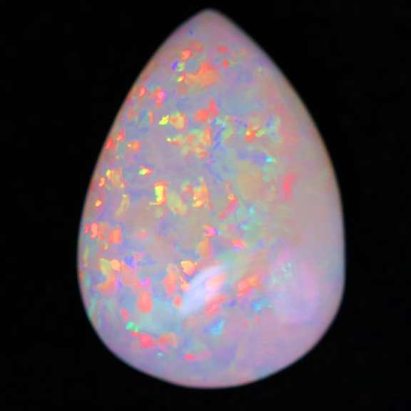 Stunning 7.28ct snow white pinfire Welo Opal