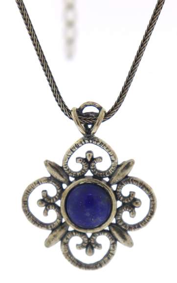 Lapis Sterling Silver Necklace