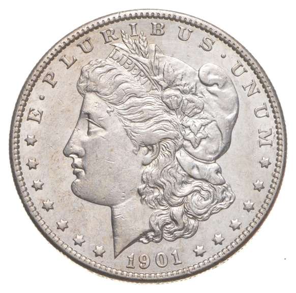 1901-S Morgan Silver Dollar