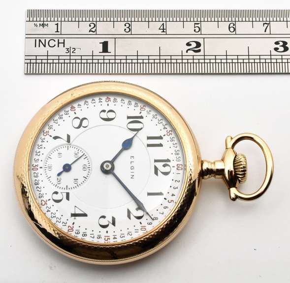 Exceptional Elgin Gold Filled Pocket Watch