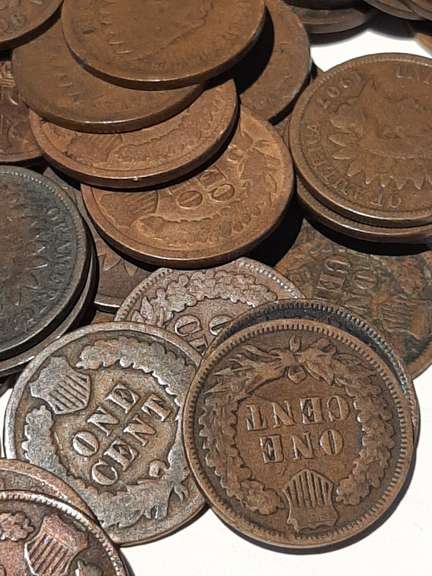 100 1890 1900 Era Indian Cents