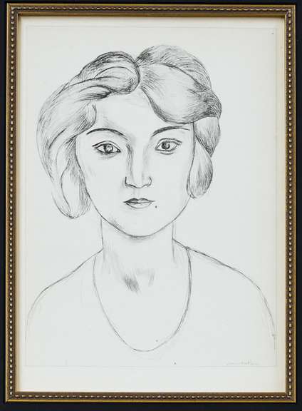 HENRI MATISSE (AFTER) UNTITLED PORTRAIT