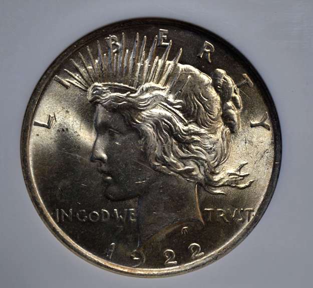 1922 Peace Dollar NGC MS64