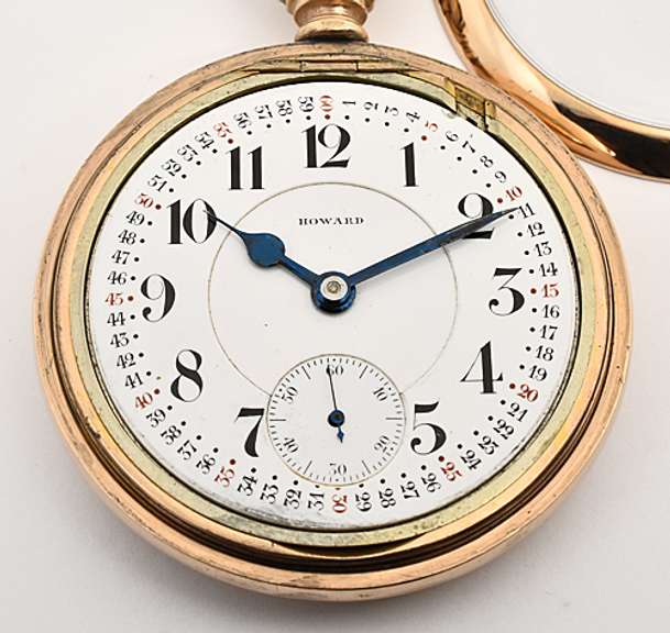 Nice Howard Gold Filled Pocket Watch
