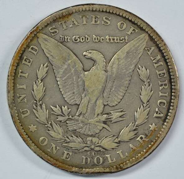 Rare key date 1893-CC Morgan Silver Dollar
