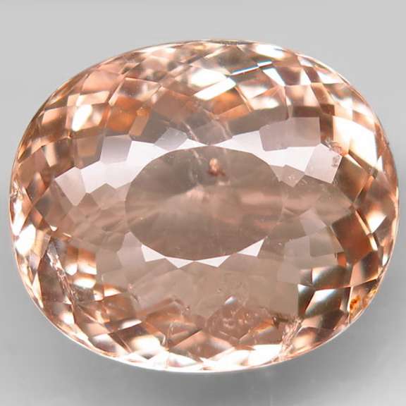 Remarkable 27.20ct true peach Tourmaline