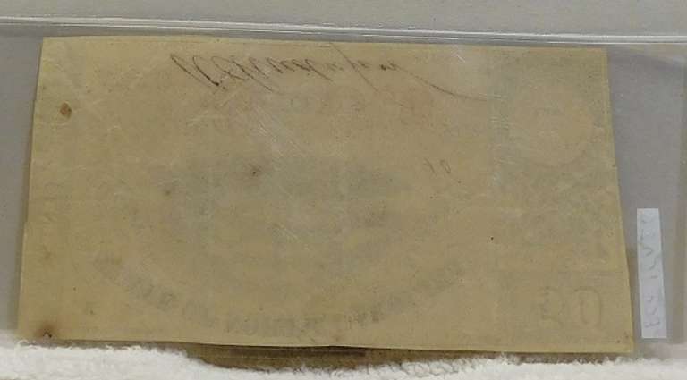 1864 Confederate Frac Cur 50 cent, AU to Unc