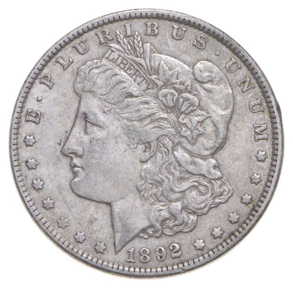 1892 Morgan Silver Dollar