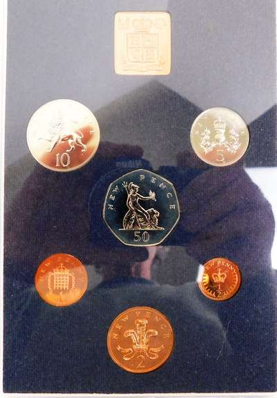 1976 Coinage of Gr. Britain & N. Ireland