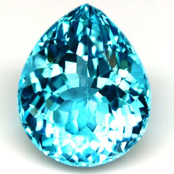Stunning 38.94ct EYE CLEAN Swiss blue Topaz