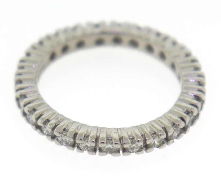 Amazing Platinum Diamond Eternity Band