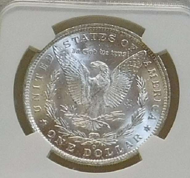 1885-O Morgan Dol NGC MS-63