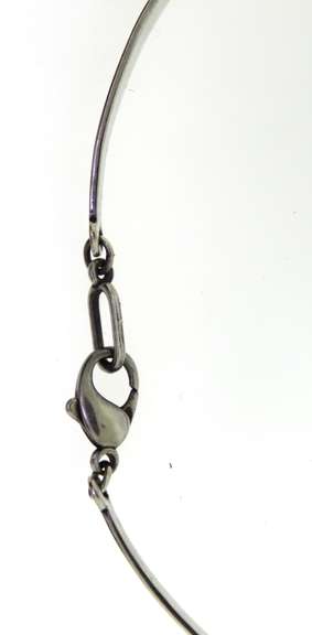 Vintage Kabana Sterling Silver Collar Necklace
