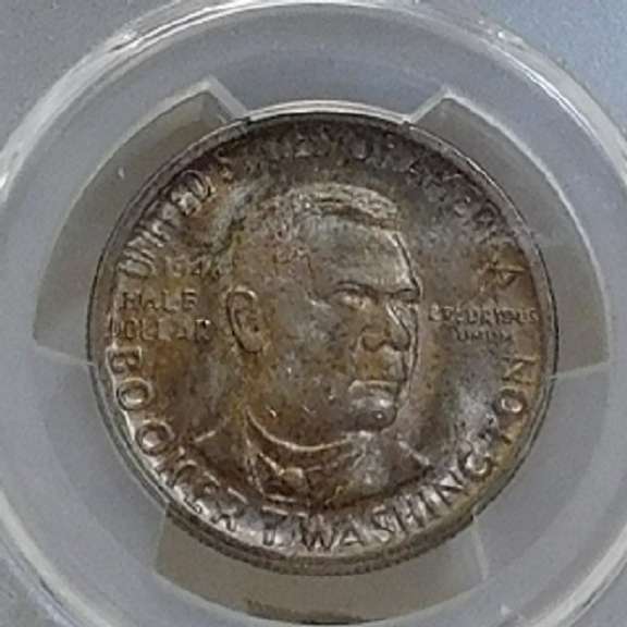 1946 Booker T Washingtom Comm PCGS MS-64  nice tone